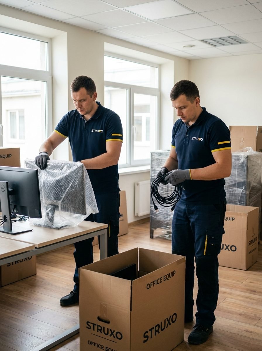 Biuro perkraustymas – Struxo Group