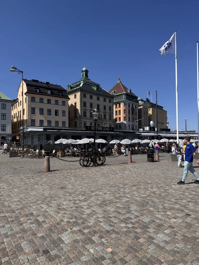 3. Arrived – Stockholm